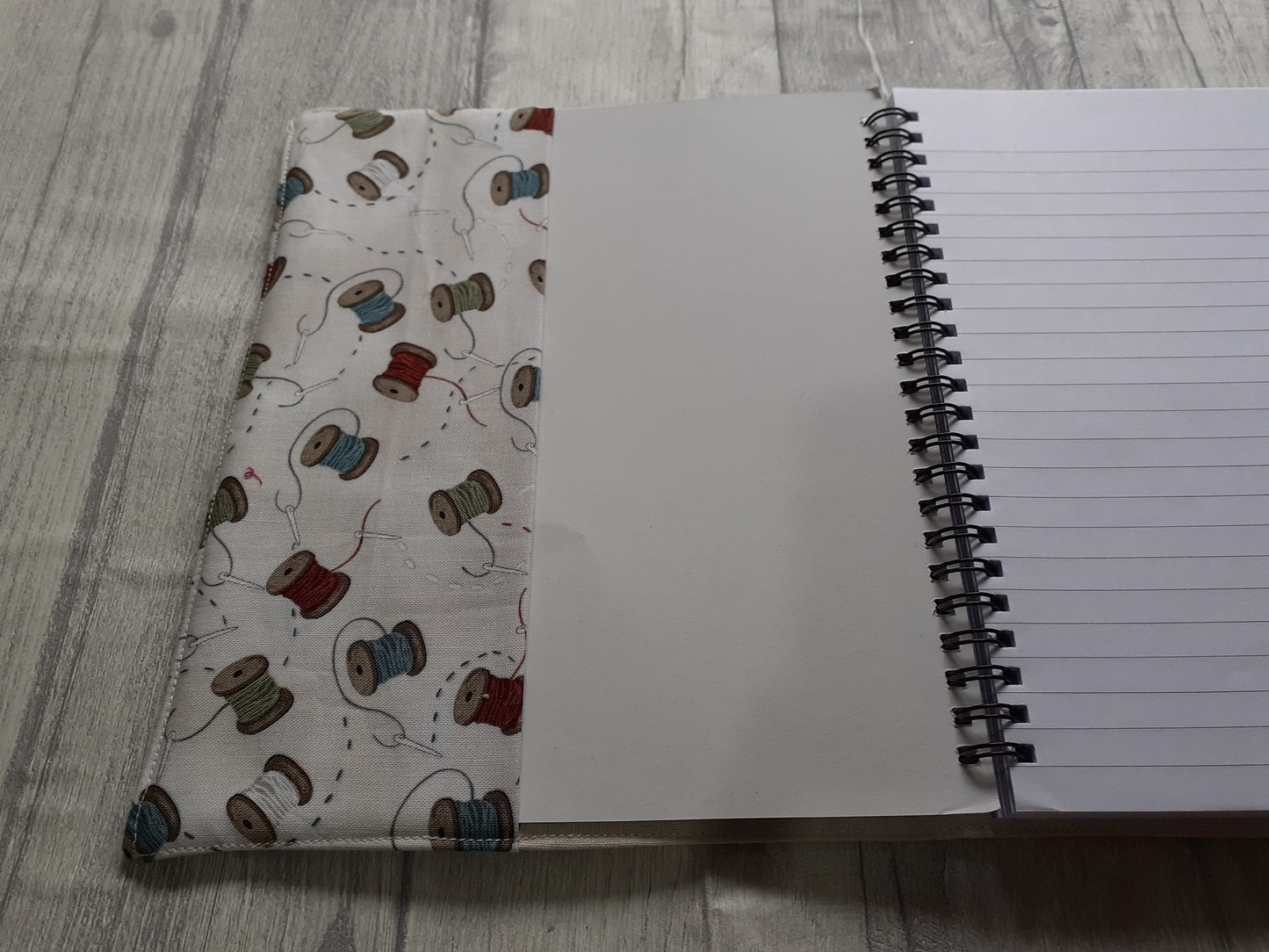 Cotton Reels A5 notebook cover