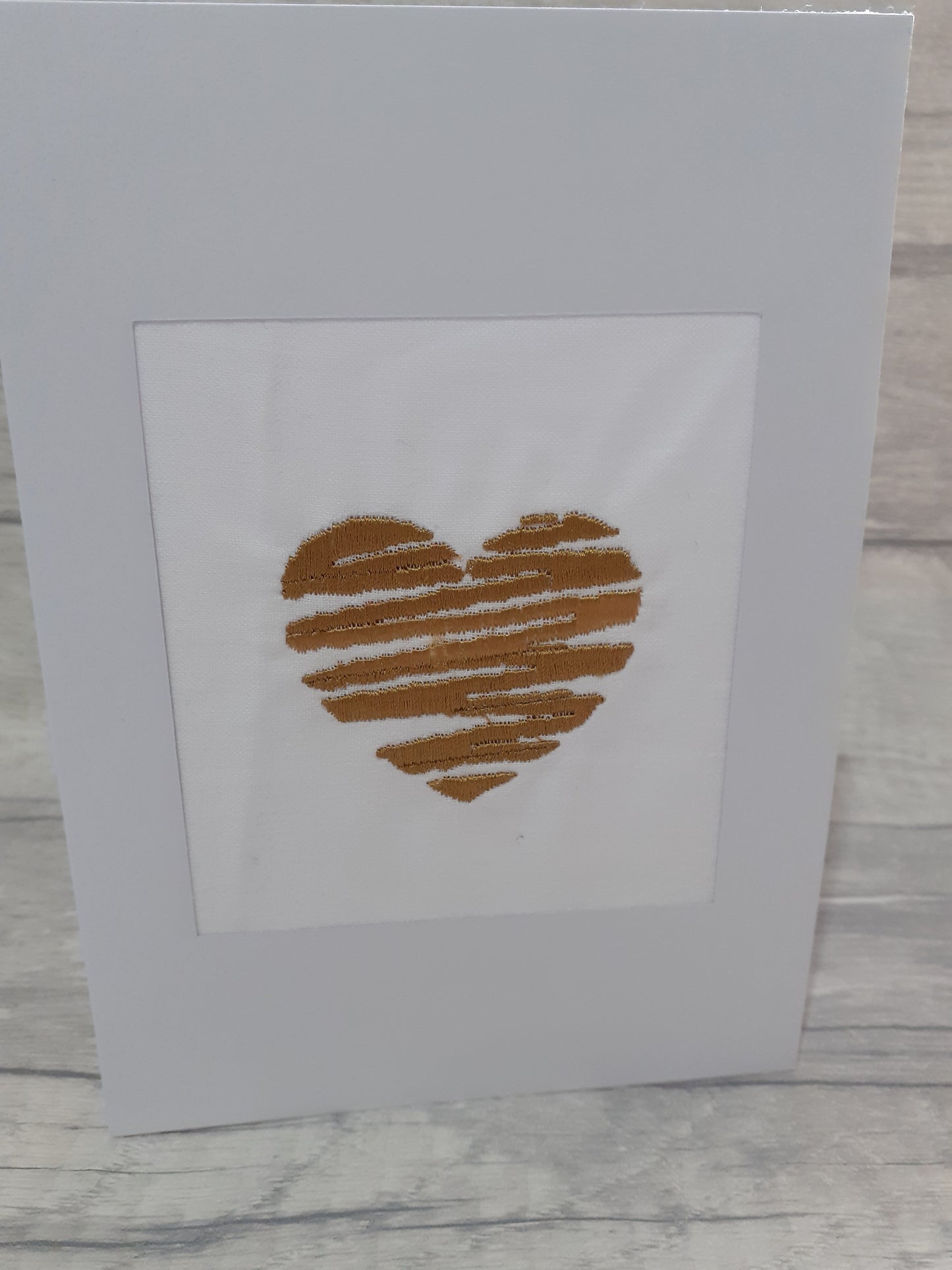 Scribble Heart Card - 3 colours available