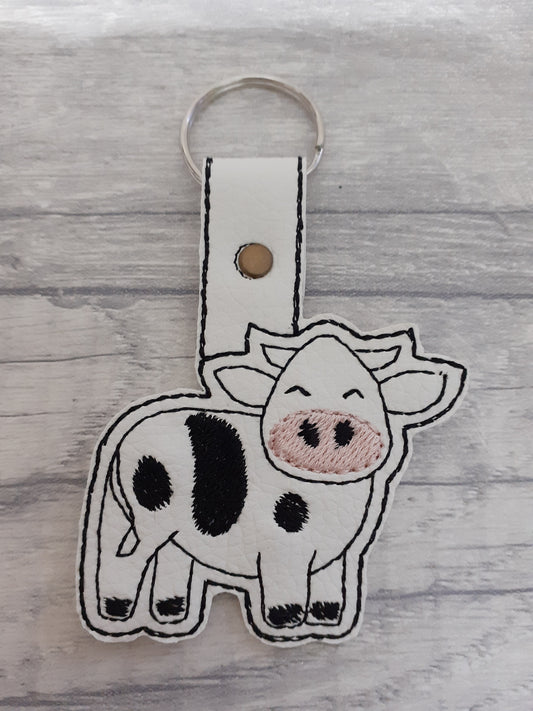 Cow Keyring