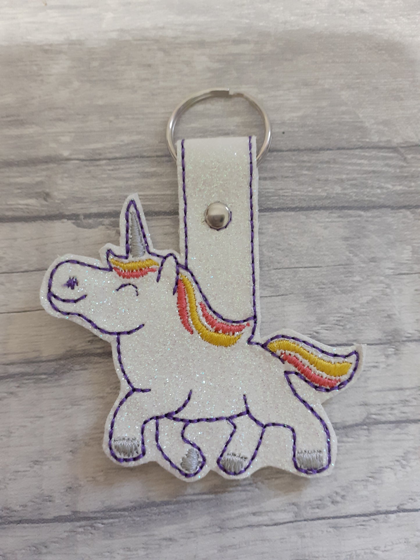 Unicorn Keyring