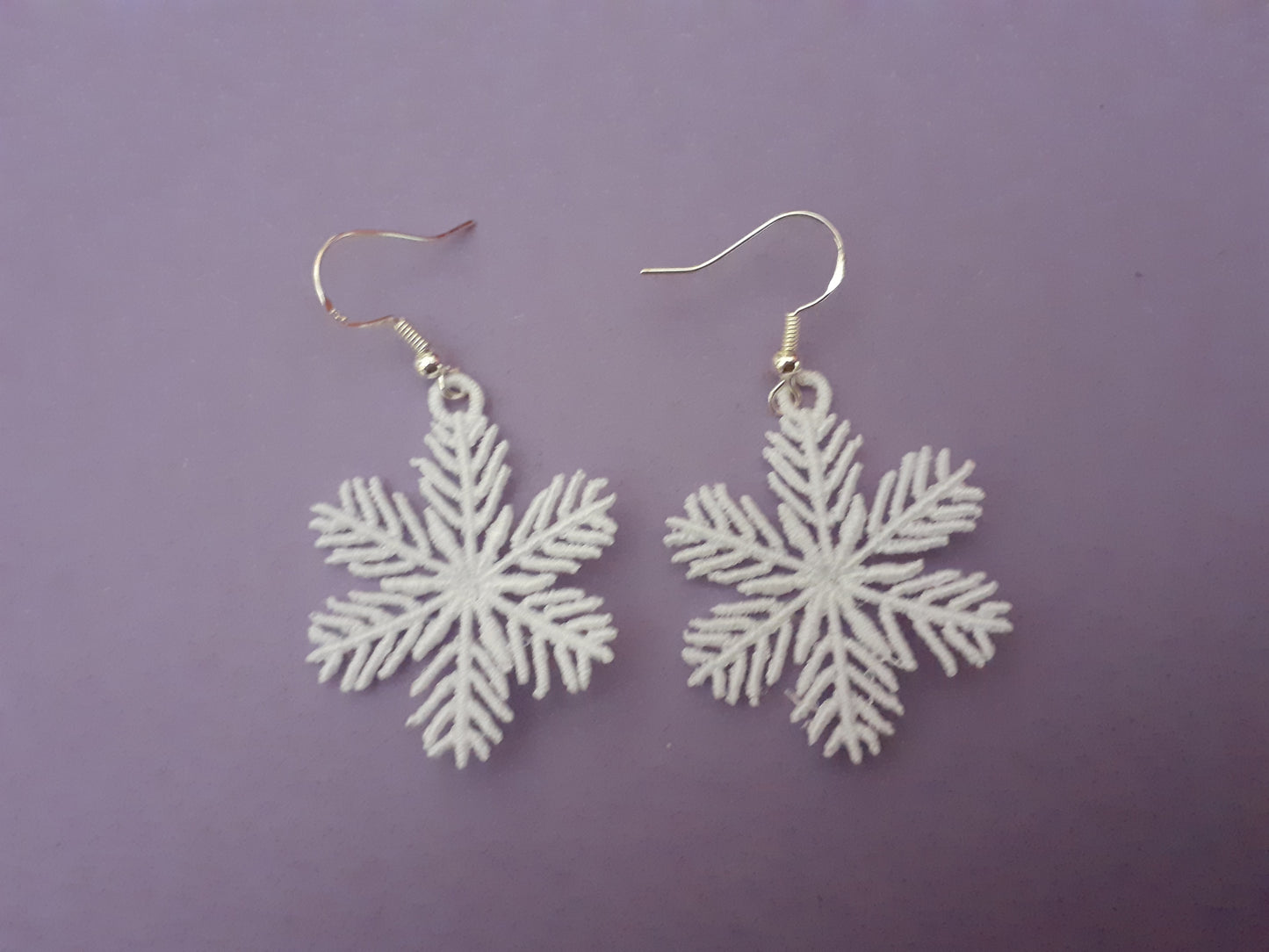 Snow Flake Earrings