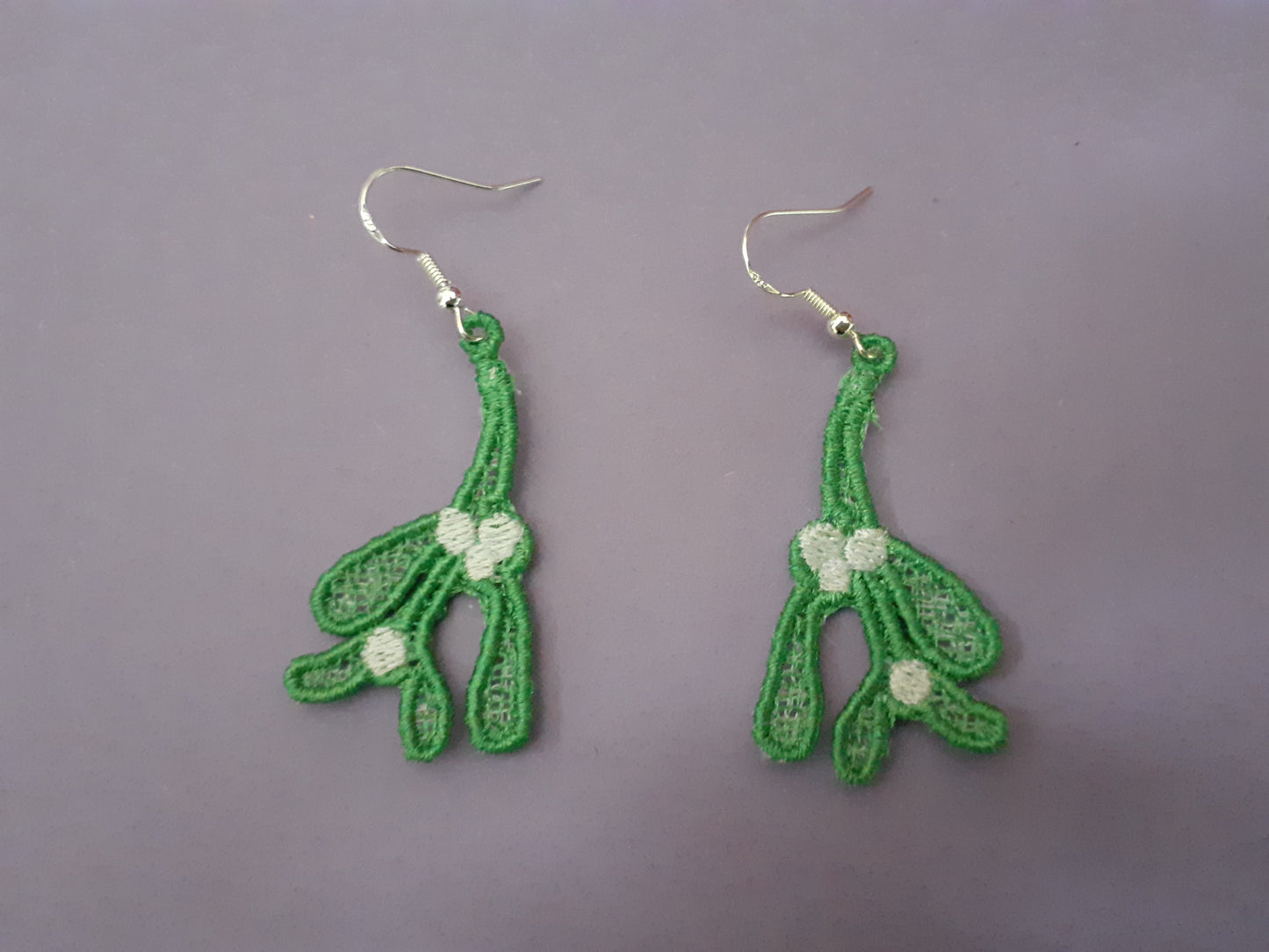 Mistletoe Earrings, 2 sizes