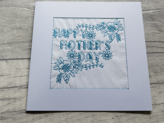 Happy Mothers Day Card - various colours available