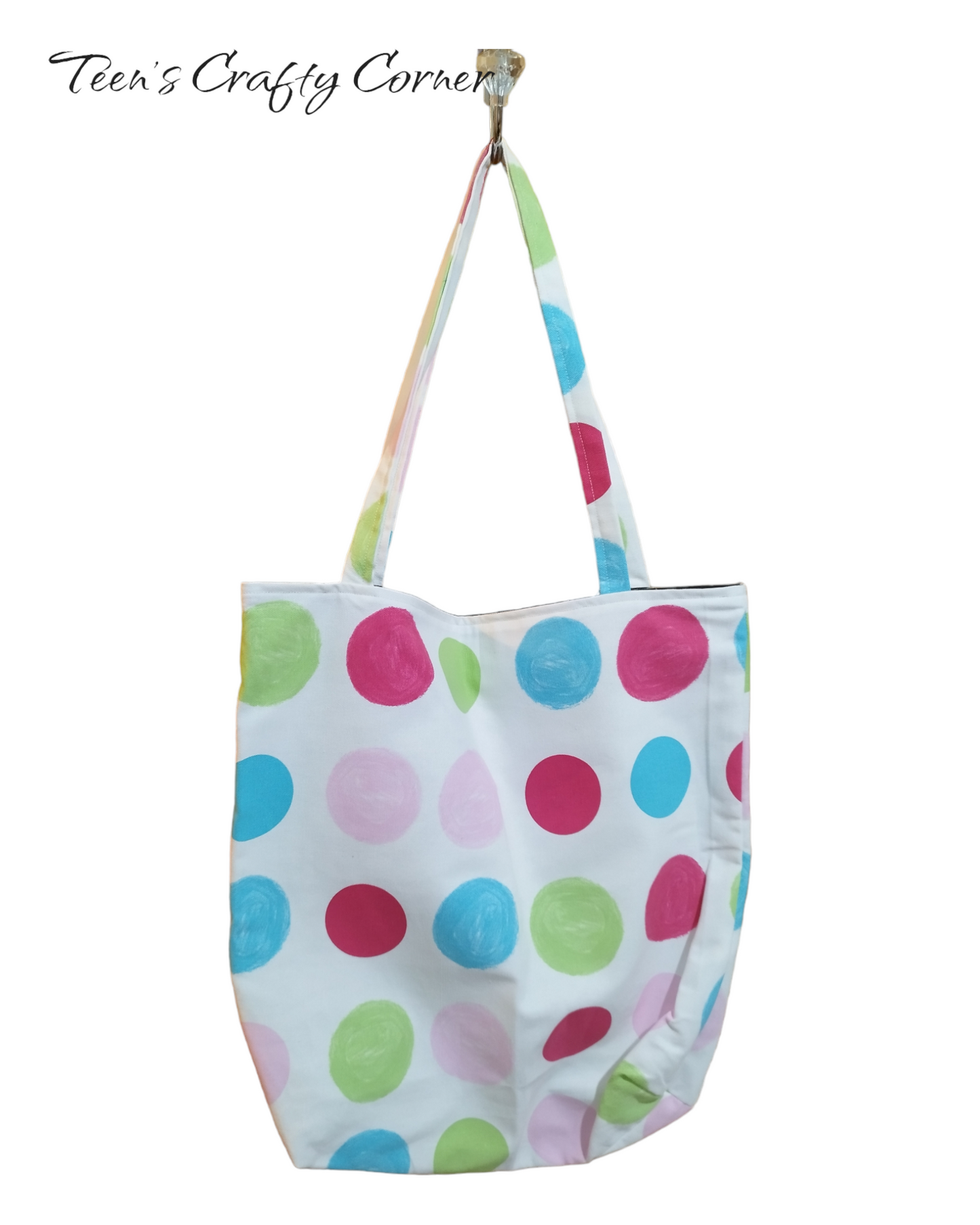 Reusable, Reversible Tote Bag - Medium